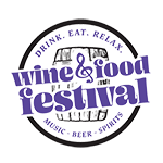 Drink. Eat. Relax. Wine & Food Festival | National Harbor, DC/MD Logo